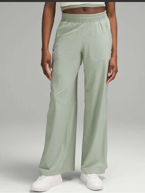 Lululemon Swift Mid-Rise Wide-Leg Pant Palm Court 8